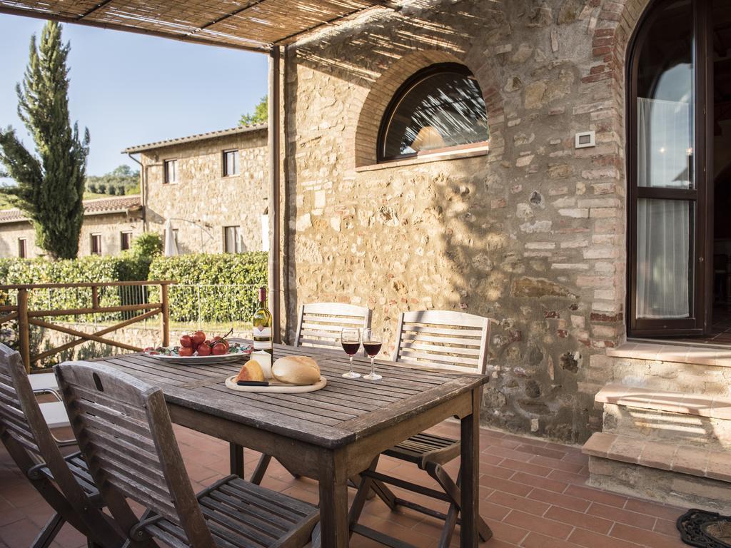 Appartamento La Roccaia San Gimignano Exteriör bild