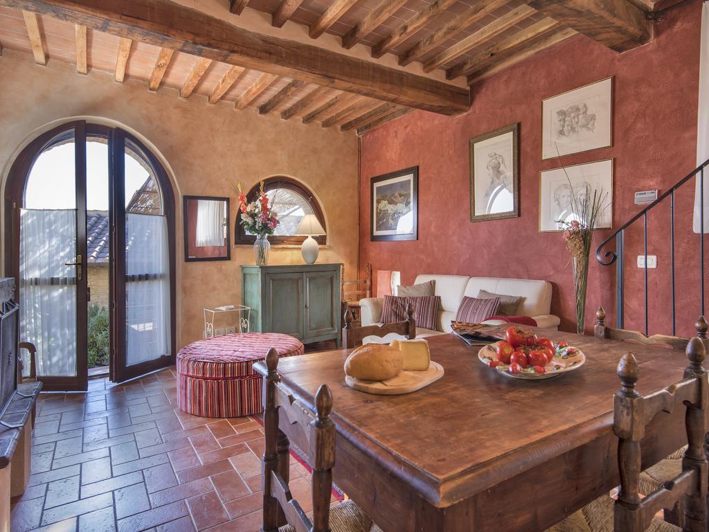 Appartamento La Roccaia San Gimignano Exteriör bild